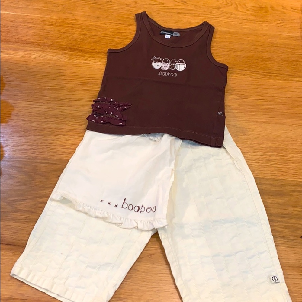 Jean Bourget~Size 12-18M BooBoo~Pants Tank Top Set
